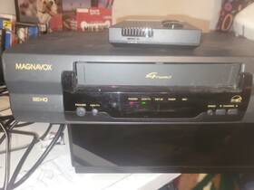 Magnavox 124578 Vcr Vhs Video Cassette Player Recorder