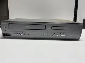 2206a Magnavox Mwd Vhs Dvd Player Vcr Tested Works No Remote Read
