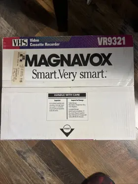 9321 Magnavox Vr Brand New Unopened