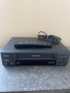 Magnavox 9342at21 Phillips Vcr Plus- 4 Head- Recording- #vr9342at21- With Remote- Works