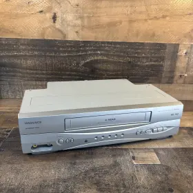 Cmwv-405 Magnavox Cmwv 405 Video Cassette Recorder Vcr/vhs 4 Head No Remote For Parts