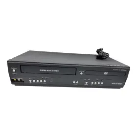 Gdv228mg9 Magnavox 2008 Vcr Dvd Combo Player Retro Vhs Tape Movie - Read