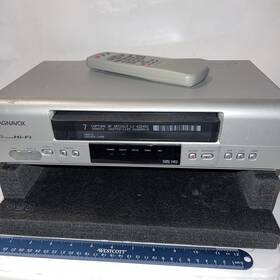 Magnavox Mvr650mg/17 Mvr650 Hifi 4-head Vhs Vcr Stereo Player Recorder Remote Tested Works