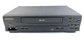 Magnavox Vr401bmg21 Philips Vcr Vhs Player Recorder 4-head For Parts/repair