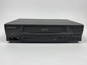 Magnavox Vr401bmg23 Phillips Vcr 4-head Vhs Tape Player No Remote Tested