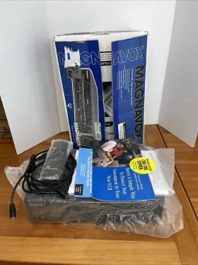 Vr601bmg21 Magnavox Vr601bmg Vcr Vhs Tape Player Recorder Open Box W Remote Complete Read