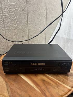 Magnavox Vr656at01 Philips Vcr Plus Vra656 4 Head Hi-fi No Video Sound Works