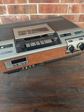 Magnavox Vr8346bk01 Rare Vtg 1980s Top Loading Vcr Vr8346bko1 Timer Rec Tested Read