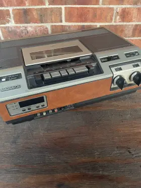 Vr8346bko1 Magnavox Vr8346bk01 Rare Vtg 1980s Top Loading Vcr Timer Rec Tested Read