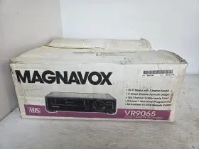 Vr9065 Magnavox Vintage Nos New Vcr Vhs Player 4-head Hi-fi