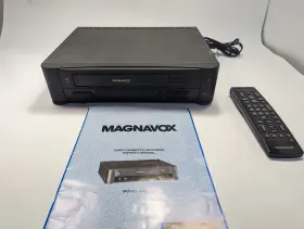 Vr9142 Magnavox For Parts Eats Tapes Vcr Player Video Cassette Vhs Hq