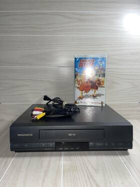 Magnavox Vr9210at21 Vcr/vhs Video Cassette Recorder Hq Player Tested - N0 Remote