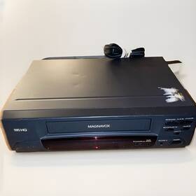 Magnavox Vr9320at21 Vcr Tested Works No Remote