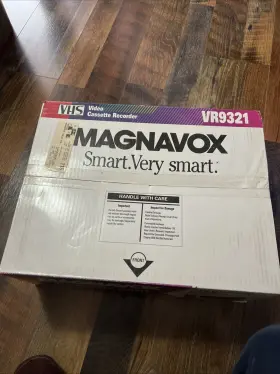 Vr9321 Magnavox Vhs Smart Very Vcr Player