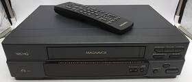 Magnavox Vr9339at22 4-head Hi-fi Vcr Hq With Remote For Parts / Repair
