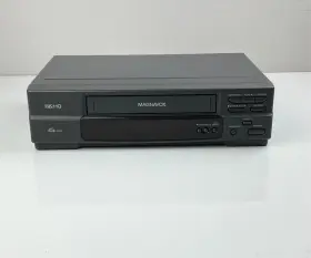 Vr9341at23 Magnavox Vcr Video Cassette Recorder Gray No Remote