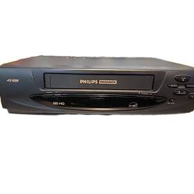 Magnavox Vra411at21 Philips Vcr Vhs Player Recorder 4 Head No Remote As Is