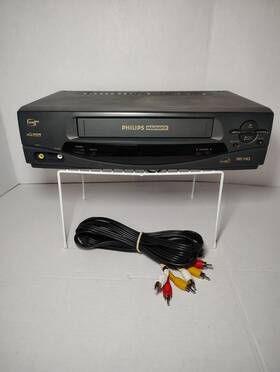 Magnavox Vra431at21 Phillips Vcr Plus 4 Head Works Great