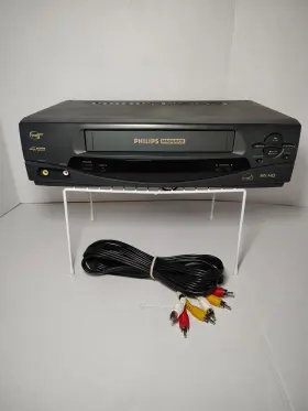 Vra431at21 Magnavox Phillips Vcr Plus 4 Head Works Great