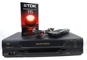 Magnavox Vra670at21 Philips Vcr Plus Vhs Player 4head Hifi Recorder With Remote