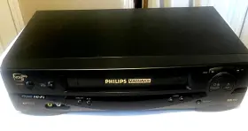 Vrc264 Magnavox Phillips 4 Head Hi Fi Vcr Tested No Remote. Model