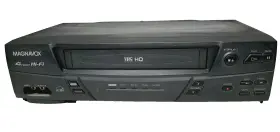 Vrc602mg21 Magnavox Philips Vcr Hi-fi 4-head Video Cassette Recorder Black Vrc602mg21 Magnavox Philips Vcr Hi-fi 4-head Video Cassette Recorder Black
