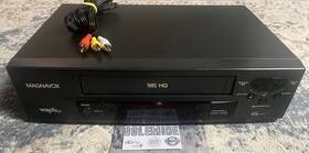 Magnavox Vrt342at21 4 Head Vcr Plus Model Tested Working With Av Cables