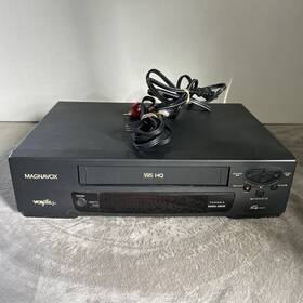 Magnavox Vrt342at23 Vcr Plus 4 Head With Cord Working No Remote