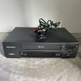 Vrt342at23 Magnavox Vcr Plus 4 Head With Cord Working No Remote