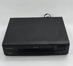 Vrt344at22 Magnavox Video Cassette Recorder - No Remote Tested Working