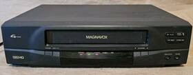 Magnavox Vru242at01 - Vcr 4 Head Hifi Vhs Video Cassette Recorder Player Tested