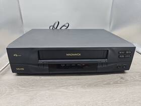 Magnavox Vru242at21 Vhs Hq Tape Video Cassette Player Tested And Works