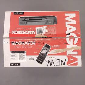 Magnavox Vru262at 4 Head Hi-fi Vhs Video Cassette Recorder Vcr New Box