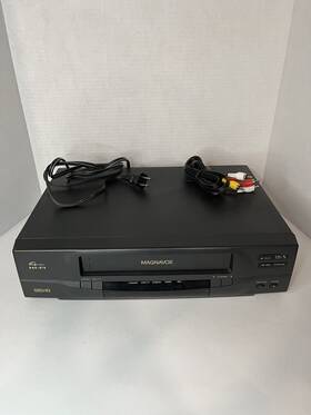 Magnavox Vru262at22 Philips Vcr Plus 4 Head Vhs Player Tested Working No Remote
