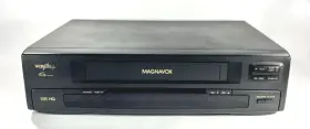 Vru344at21 Magnavox Vintage Vcr Plus Black Video Cassette Recorder Tested