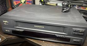 Magnavox Vru362at Vcr Cleaned/tested No Remote
