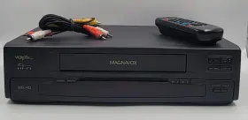 Vru362at22 Magnavox Vhs Vcr Player Remote Included Works Great