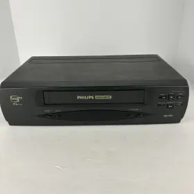 Vrx242at01 Magnavox Philips 4 Head Vcrplus Vhs Video Player - Plays Well