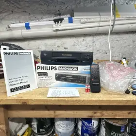 Vrx262at Magnavox Philips Vcr Open Box Read Descr Vrx262at Magnavox Philips Vcr Open Box Read Descr