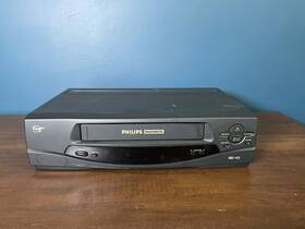 Magnavox Vrz222at21 Philips Vcr 4 Head Vhs Player Works No Remote