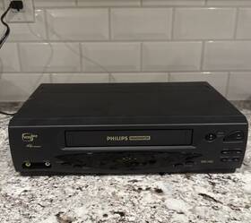 Magnavox Vrz241at22 Phillips Vcr Tested Works No Remote Plus