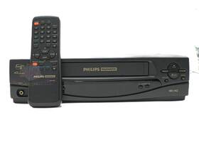 Magnavox Vrz242at21 Philips Vcr 4 Head Plus With Remote And Av Cables