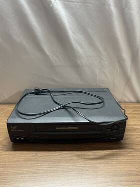 Magnavox Vrz262at22 Philips Vhs Vcr Player Tested And Working-no Remote