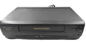 Vrz250at21 Magnovox Philips Magnavox Vcr 4 Head Vhs Player Tested/works No Remote