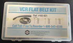 Mcm Electronics 102-021 Vcr Flat Belt Kit