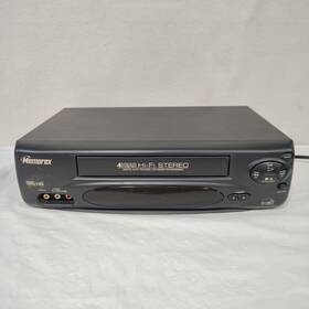 Memorex 4040a Vcr Mvr Four Head Vhs Player Recorder No Remote Black Tested