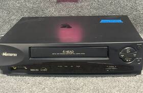 Memorex Mvr2031 Video Cassette Recorder 4 Head Vhs Hq In Black Without Remote