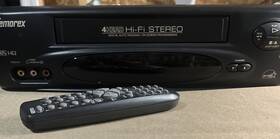Memorex Mvr2041a4-head Vhs Hq. Hi- Fi Stereo With Remote