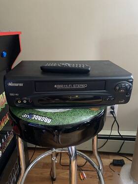 Memorex Mvr4041 4-head Vhs Vcr Player/recorder Tested With Remote For Hours