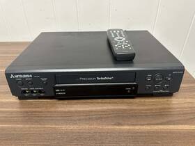 Mitsubishi 312843124547 Hs-u448 Hi-fi Vcr 4-head Very Good
